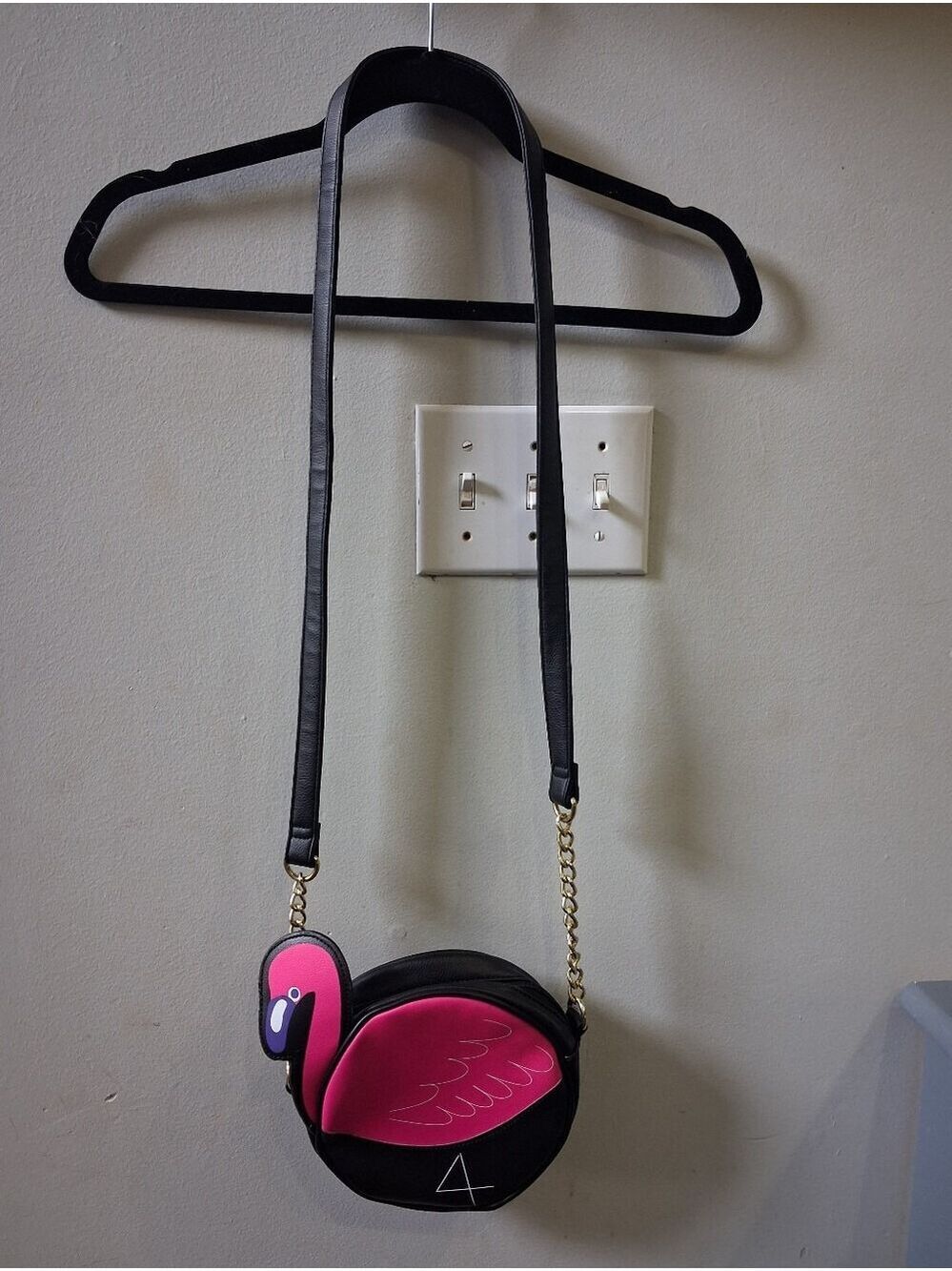 Luv Betsey Johnson Flamingo Petite Purse